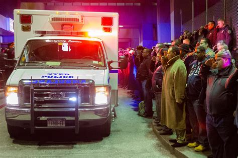 Following Shooting Deaths In Brooklyn Law Enforcement Community Pays