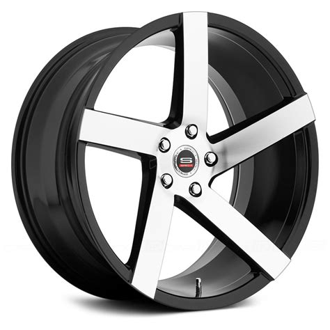 Spec 1® Spm 80 Wheels Gloss Black With Machined Face Rims