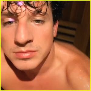 Charlie Puth Gets Lusty In Hot Shirtless Tiktok Charlie Puth Shirtless Tiktok Just Jared