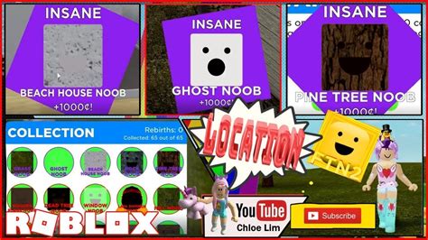 Roblox Find The Noobs 2 Location Of All 65 Noobs Loud Warning Youtube