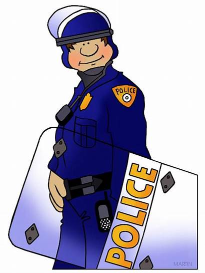 Enforcement Law Police Clipart Clip Occupations Officer
