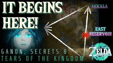 It Begins Here Ganon Secrets And Tears Of The Kingdom Zelda Theory