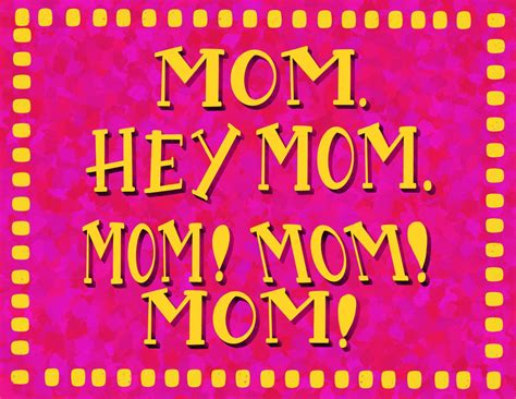 Hey Mom Card Etsy