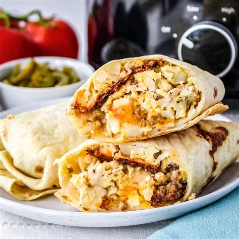 Find A Recipe For Slow Cooker Breakfast Burritos On Trivet Recipes A Recipe Sharing Site For