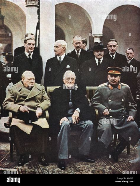 Yalta Conference Of Allied Leaders World War Ii 4 11 February 1945