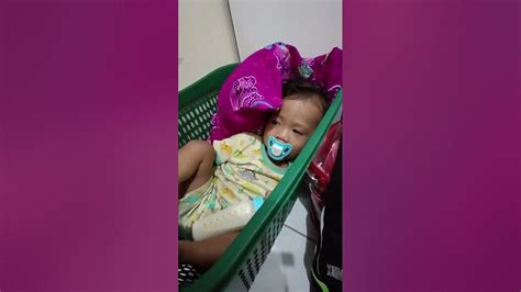 Bocil Tidur Di Kasur Bayi Tidur Di Keranjang Youtube
