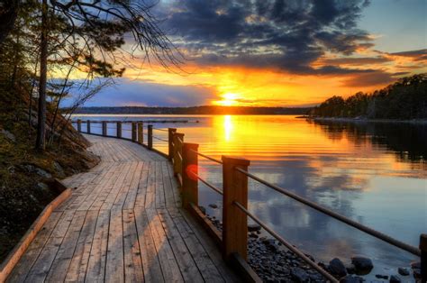 Nature Landscape Scenery Sky Sunset Beach Ocean Sky