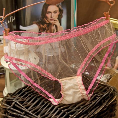 Women Sexy Lace Transparent Panties Underwear Fashion See Through