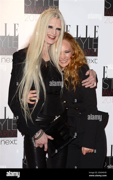 Juno Temple And Kristen Mcmenamy At The Elle Style Awards 2013 The