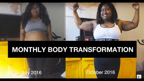 Monthly Body Transformation Hangry Woman Youtube
