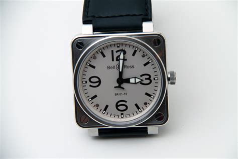 Sold Bell And Ross Br01 92 Stainless Steel With White Dial Watchuseek Watch Forums
