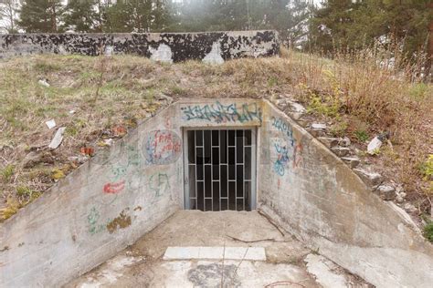 Entrance To The Former Soviet Army Bunker Stock Image Colourbox