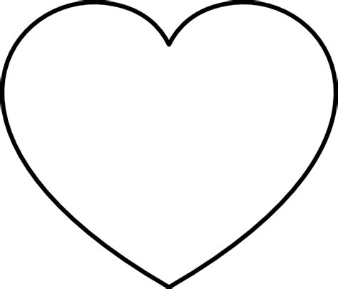 Best Photos Of Heart Templates To Print Out Printable Heart Cut