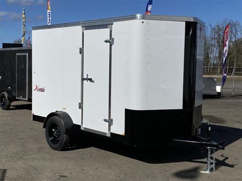 6x10 Enclosed Cargo Trailer With Ramp And Black Out Near Me