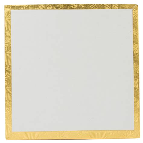 Enjay 12 12sg12 12 Fold Under 12 Thick Gold Square Cake Drum