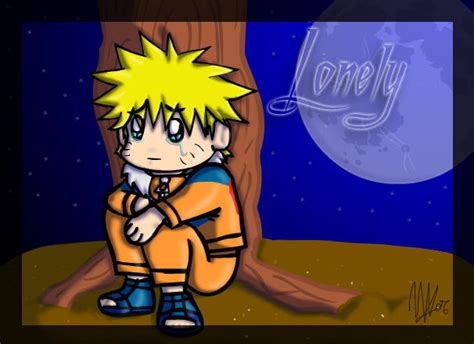 Lonely Naruto By Crimsonescapist On Deviantart