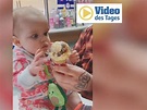 Süß: Dieses Baby probiert zum ersten Mal Eiscreme - Video des Tages ...
