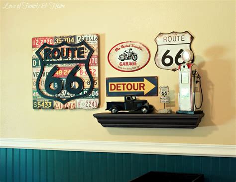 Approximately 5 inches long by 3.5 inches wide. Route 66 Nursery & Gallery Wall..... - Love of Family & Home