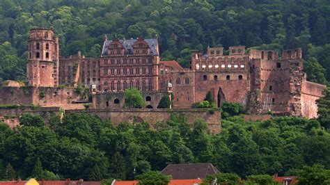Heidelberg Castle Hd Wallpaper Background Image