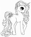 Dibujos de Unicornios para colorear - Colorear24.com