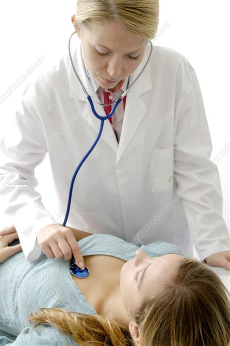 Stethoscope Examination Stock Image M9201361 Science Photo Library
