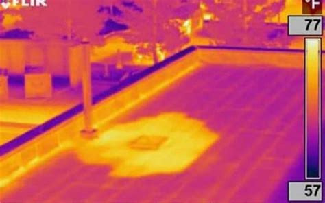 Infrared Roof Moisture Inspection Atlantic Testing Services