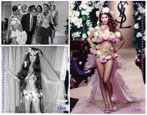 Yves saint laurent cocktail ensemble ca.1967. Abiti da sposa di Yves Saint Laurent. Retrospettiva illustrata