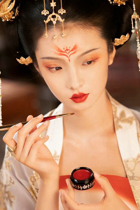 Ancient Chinese Lip Makeup Saubhaya Makeup