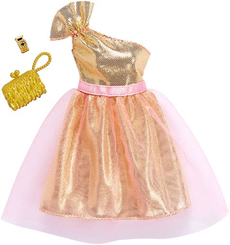 Barbie Complete Looks Gold Gown Fashion Pack Walmart Canada