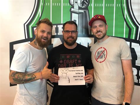 The show runs continuously throughout the year with a minimum of two episodes per week during the offseason. We are The Award Winning Fantasy Footballers Podcast and ...