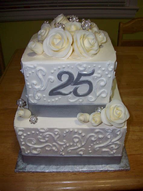 cakes by monica p 25th anniversary cake
