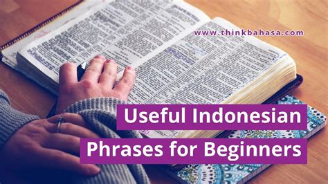 Learn Useful Indonesian Phrases For Beginners Learn Indonesian Youtube