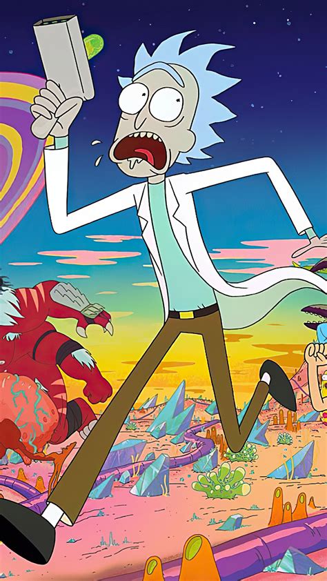 1080x1920 Rick And Morty Adventures 4k Iphone 76s6 Plus Pixel Xl