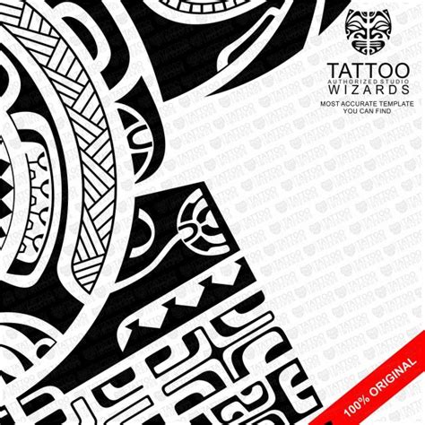 Maori Chief Warrior Tattoo Template Tattoo Wizards