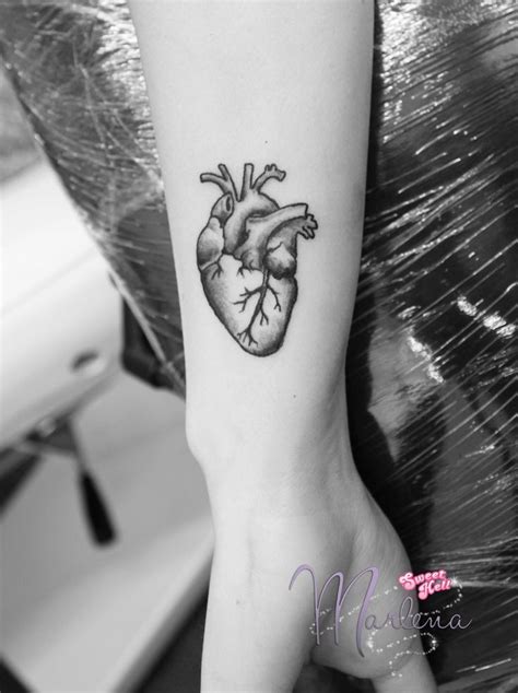 Image Result For Human Heart Tattoo Human Heart Tattoo Neck Tattoo