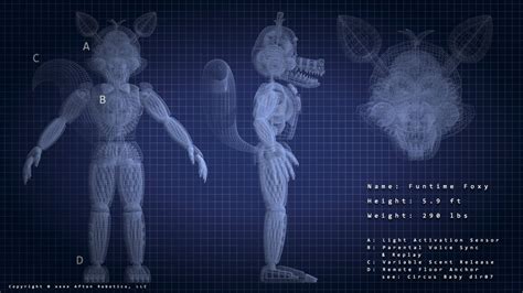 Fnaf Sister Location Blueprints We Have The Night Watch~