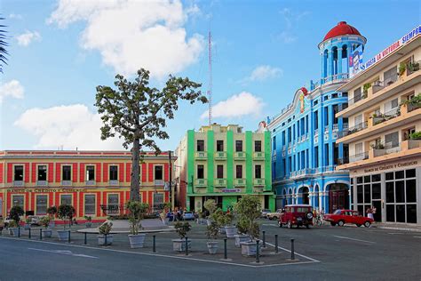 Colorful Buildings In Camaguey City Camaguey Cuba Robin Thom