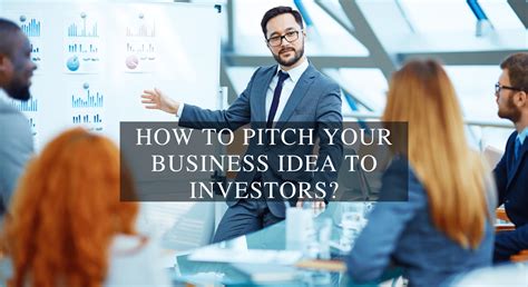 How To Pitch Your Business Idea To Investors Financials And