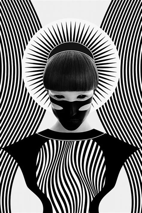 Black And White Digital Portraits Fubiz Media