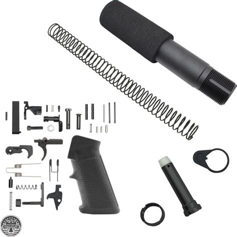 AR 15 223 5 56 Complete Pistol Buffer Tube Kit W Lower Parts Kit Option