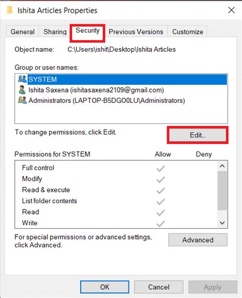 How To Change File Permissions In Windows 10 Techcult