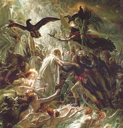 Ossian Receiving The Ghosts Of The French Heroes 1801 Anne Louis