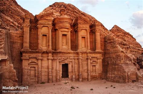 Al Deir Monastery Petra Madain Project En