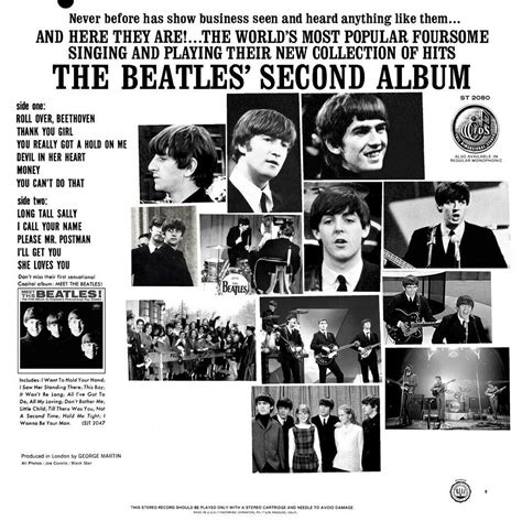 Beatles Alternate Album Cover Beatles Second Album