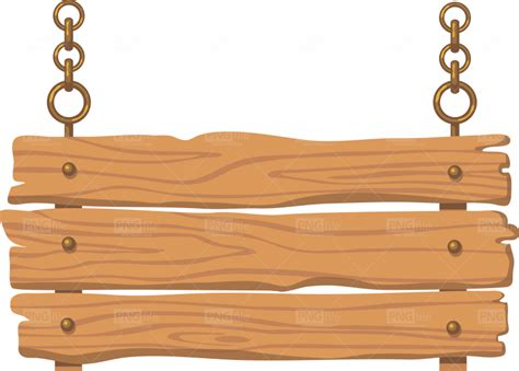 Cartoon Wooden Signboard Png Photo 1048 Free Png