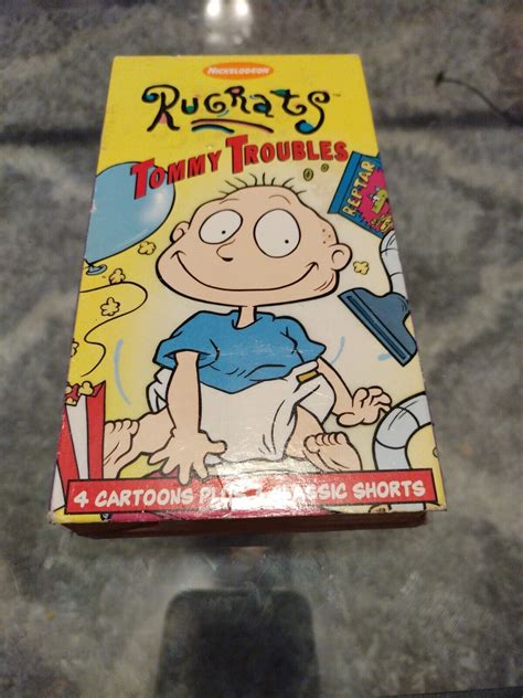 Nickelodeon Rugrats Tommy Troubles VHS Video Grelly USA