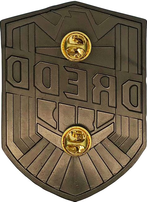 JUDGE DREDD SHIELD BADGE Chicago Cop Shop