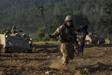 Combat Engineers Breach Through Enemy Territory To Gain Ground