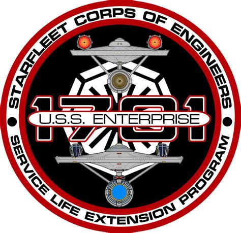 USS Enterprise Refit S.L.E.P. Insignia by viperaviator on DeviantArt