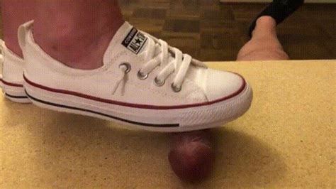 converse chuck taylor cock crush and cum cock crushed and trampled flat clips4sale